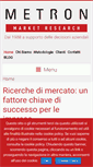 Mobile Screenshot of metron-on-line.it