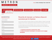 Tablet Screenshot of metron-on-line.it